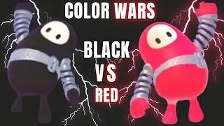 🔴LIVE FALL GUYS COLOR WARS WITH SUBS! ⚫️VS 🔴 | DAY 5/7