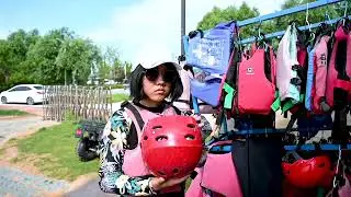 Cathy Mu Yuhan sailing Video