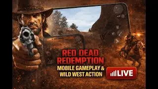 🛑 RED DEAD REDEMPTION MOBILE LIVE | FULL ACTION GAMEPLAY | ROAD TO 1000 SUBSCRIBER