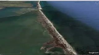 Fire Island, New York-All Towns And Major Landmarks-Google Earth-West To East