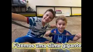 FIZEMOS UMA SLIME GIGANTE!!!