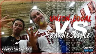 HIGH SCHOOL VOLLEYBALL | Union Local vs Barnesville - HIGHLIGHT