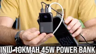 Портативный внешний аккумулятор INIU 45 Вт 10 000 мАч