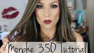 Morphe 350 Tutorial : Glam Makeup Look I Collab