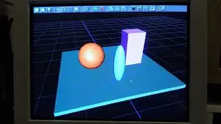 Retroray dev progress #2: GUI toolkit, material editor, axis/plane constraints.