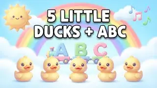 5 little ducks Learning ABC for kids And Many More Rhymes For Kids | Nursery Rhymes