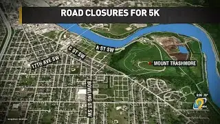 Road closures expected for 'Trashmore 5k'