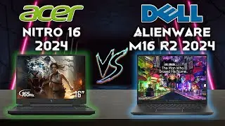 Nitro 16 Intel 2024 vs Alienware M16 R2 2024 | Must Have Gaming Laptop 2024 Tech Compare