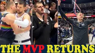 Nikola Jokic &rsquo;s Emotional Return Sparks Massive Standing Ovation & MVP Chants | Clippers vs Nuggets