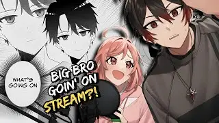 Stoic BIG BRO Accidentally BECAME Famous VTUBER after Join His Sister' Stream - Manga Recap