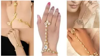 Latest ❤️ Fashion ❤️||  Finger Ring💍 Bracelet || Collection|| ideas for girls|| //#TrendyFashion//