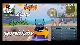 Bgmi sensitivity setting | zero recoil sensitivity | bgmi sensitivity settings androied