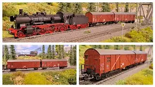 Stückgut-Schnellverkehr – eine Leig-Einheit auf der Modellbahn