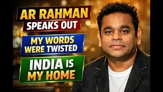 AR Rahman Breaks Silence On Recent Controversy | India Is My Home | Video Message #viralvideo