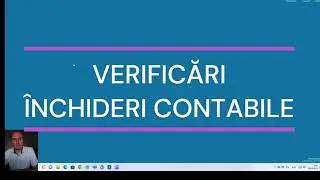 Verificări contabile lunare sau trimestriale!