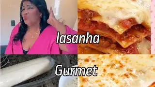 Fiz uma lasanha Gurmet pro almoço em família + fiz compras  supermercados do meu novo bairro 🏘 