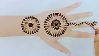 🌸 Arabic Bridal Mehndi 2025 &ndash; Easy Design for a Royal Wedding Look| Henna Design for Modern Brides 🌸
