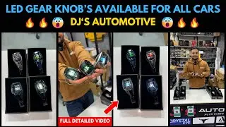 Led Gear Knob's For All Cars 😍 || ✅ DJ'S AUTOMOTIVE ✅  #gear #knobs #modified #accessories