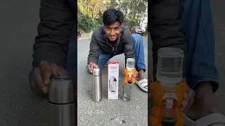 Paani Filter vs Milton Water Bottle | Chhota vs Bada Unboxing 🔥
