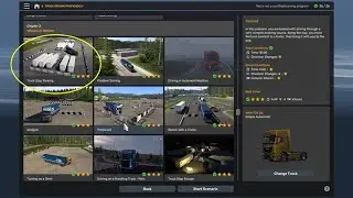 ETS2 Driving Academy&ndash;Truck Driving Proficiency CHAPTER 3 Truck Stop Parking |Advanced Control Skills