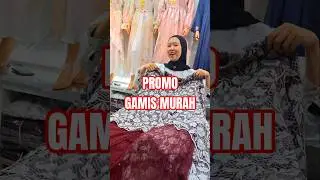 Gamis VIRAL Harga MURAH Kualitas MEWAH! Model Terlaris di Pasar Tanah Abang Blok B #fashion