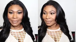 How to Make A 360 Frontal Wig| Natural Results