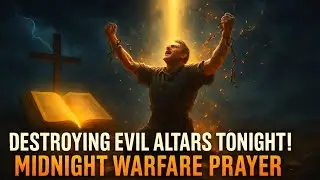 This Prayer Will BREAK Every Evil Chain Holding You Back! | Midnight Warfare Prayer 🙏🩸#bibleverse #