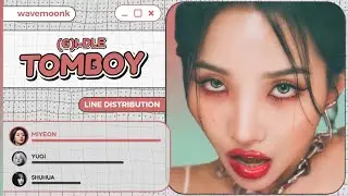 Line Distribution: (G)I-DLE - TOMBOY
