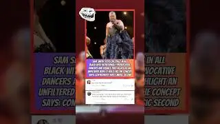 Sam Smith steps on stage in all black #shortvideo #concertvibes #concert #samsmith