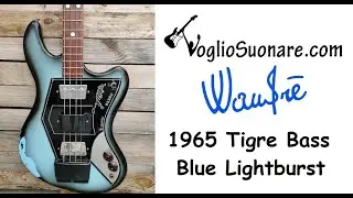 Wandre Tigre 1965 vintage bass made in italy
