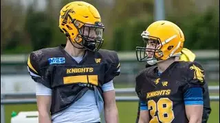 Belfast Knights - American Football Ireland 21U Highlights 2024