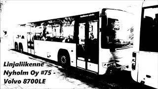 🔉 Volvo 8700 / B12BLE 6x2 | Nyholm 75 (ZF)