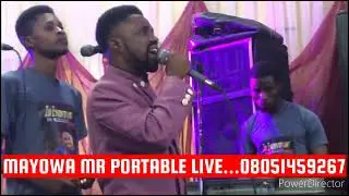 MR PORTABLE LIVE IN AT LAGOS IKORODU CLUB HALL FOR MRS OMOBOLANLE RUTH AJOO KEHINDE 85TH BIRTHDAY