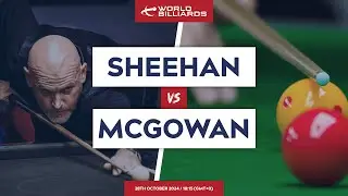 Peter Sheehan v Paul McGowan | Group Stages | 2024 World Billiards Championship