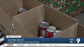 As Christmas approaches the Community Food Bank of Southern Arizona is going the extra mile