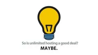 The Truth About Unlimited Web Hosting