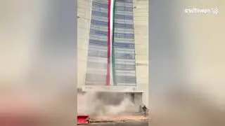Liveleak  fetch building damage :government building partially collapses in Mexico quake
