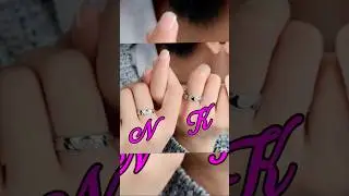 Nk name status ❤️ n+k love status 🥰 comments your name ka first latter like share subscribe 1M vews