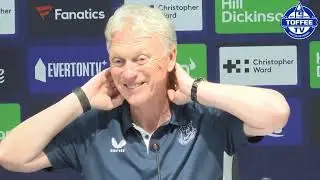 Everton 2-0 Mansfield Town | David Moyes' Reaction 