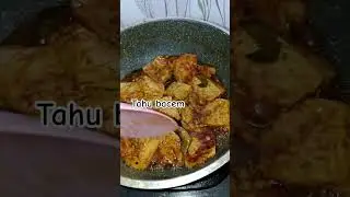 tahu bacem wenak lur#food #cooking #tahubacem #olahantahu #frozenfood #asmr #reels #shorts #recipe