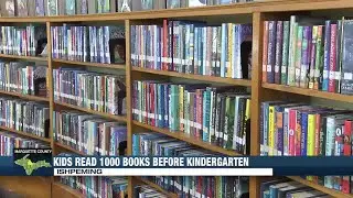 Ishpeming Public Library challenges kids to read 1000 books before Kindergarten