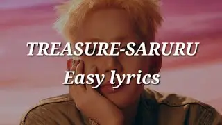 TREASURE-SARURU Easy lyrics