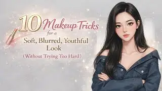💄 “10 Makeup Tricks for a Soft, Blurred, Youthful Look (Without Trying Too Hard)”
