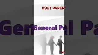 KSET General paper Important topics and syllabus discussion #keakset 2023