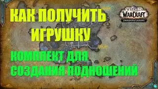 КАК ПОЛУЧИТЬ ИГРУШКУ Комплект для создания подношений WOW Shadowlands 9.1 ИГРУШКА ДЛЯ ФАНА WOW