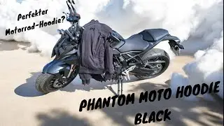 Der ULTIMATiVE Motorrad Hoodie? - PANDOMOTO PHANTOM MOTO HOODIE BLACK