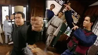 惡霸囂張踢館，誰知高手使出鐵線拳，拳掃全場！⚔️南拳北腿