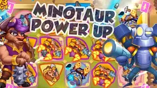 MINOTAUR Power Up - Too Strong for ROBOT - 14 Waves 130.9B - Rush Royale