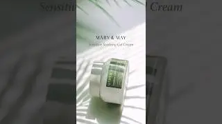 Provides immediate cooling and soothing effect on irritated skin with Mary&May Soothing Gel 🌿 수딩젤 추천