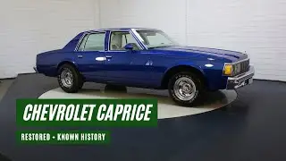 Chevrolet Caprice | Restored | History known | 5.7 Ltr. V8 | 1979 -VIDEO- www.ERclassics.com